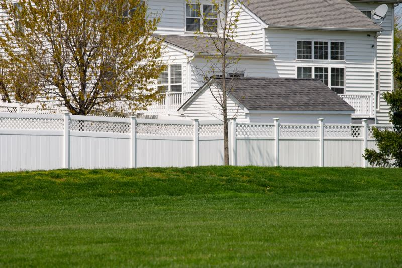 Backyard with Composite Fence